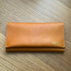 Able Debre Leather Wallet Clutch